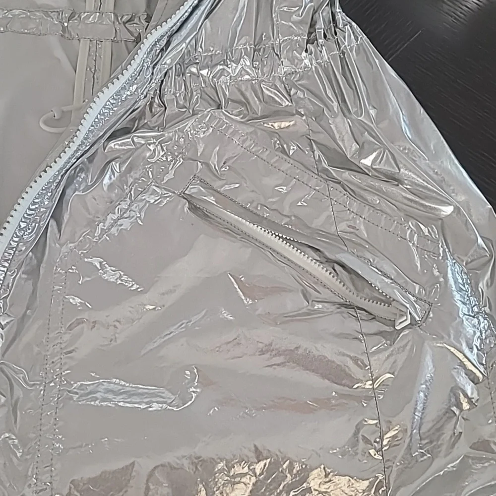 Tory Sport Metallic Windbreaker